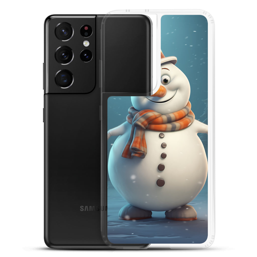 Snowman Bailey Clear Case for Samsung®