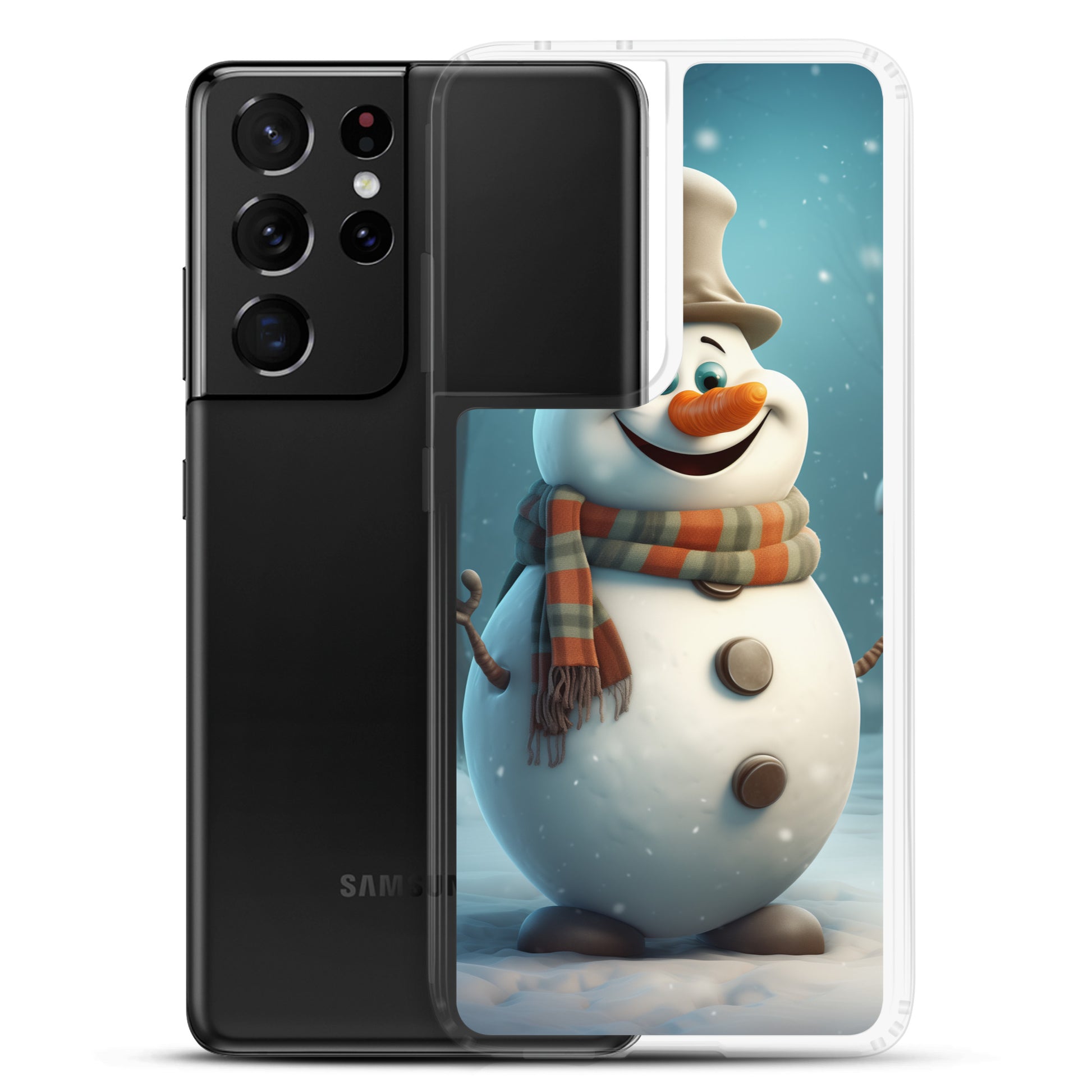 Snowman Finley Clear Case for Samsung®