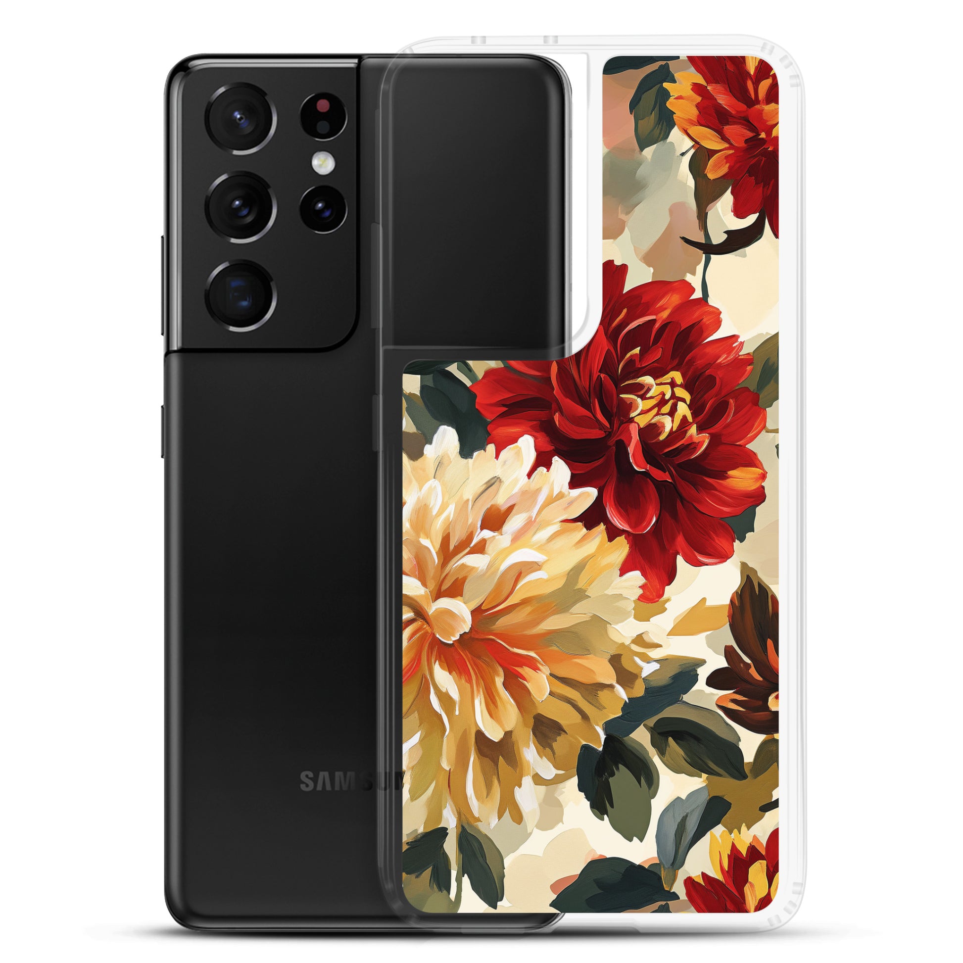 Flower Coral Clear Case for Samsung®