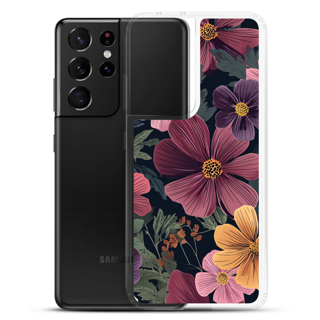 Flower Enchanting Clear Case for Samsung®