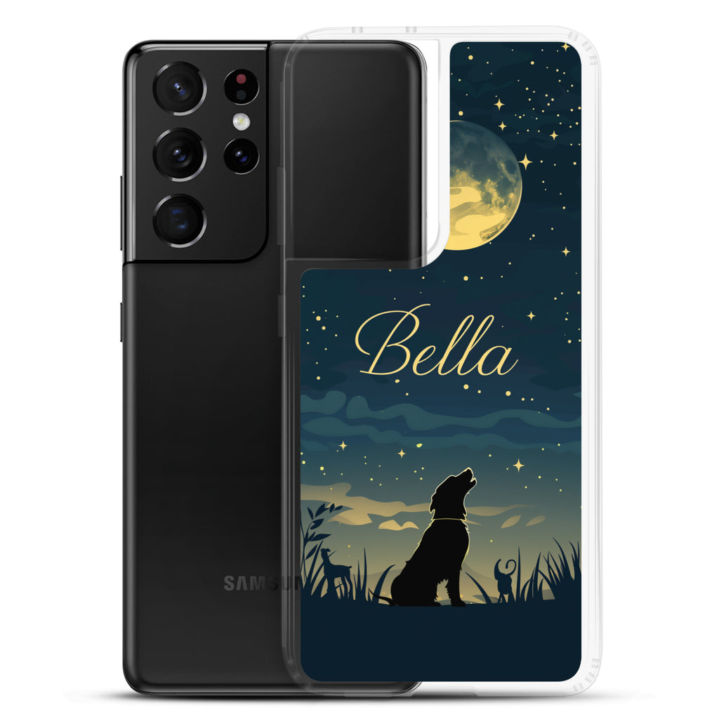 Canine Name Bella Clear Case for Samsung®