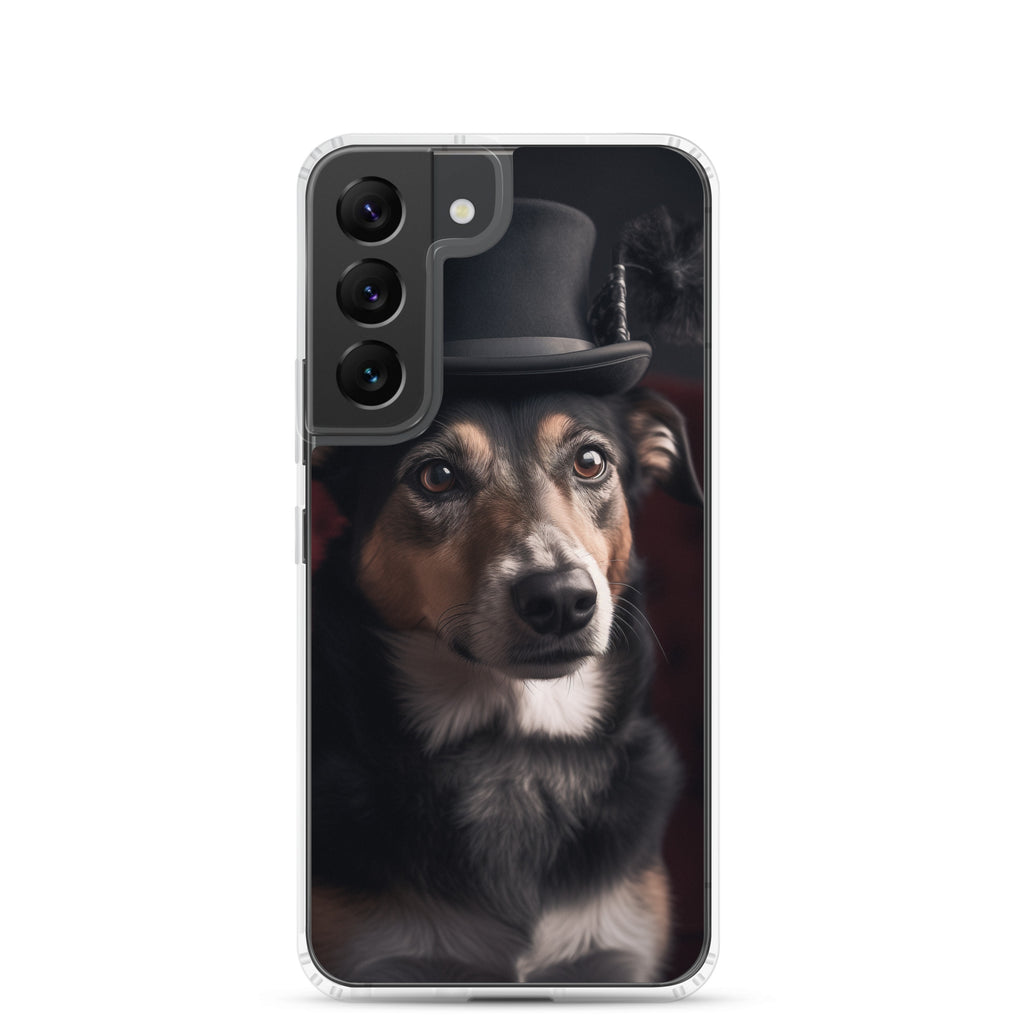 Top Hat Dog B Clear Case for Samsung®