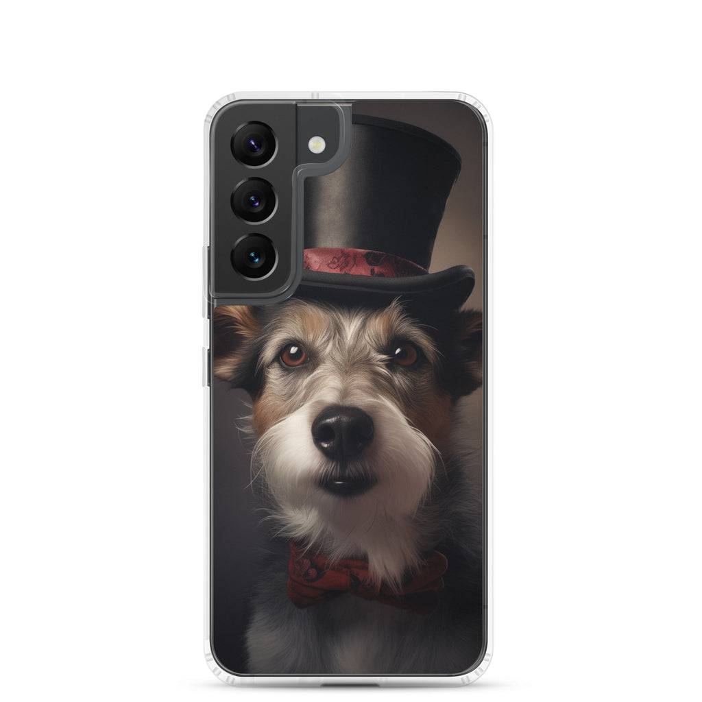 Top Hat Dog E Clear Case for Samsung®