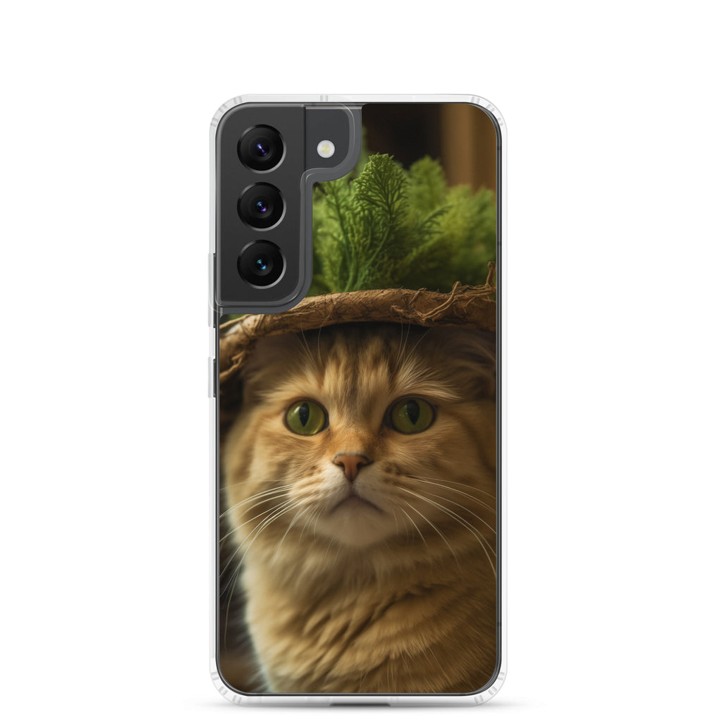 Cat Hat D Clear Case for Samsung®