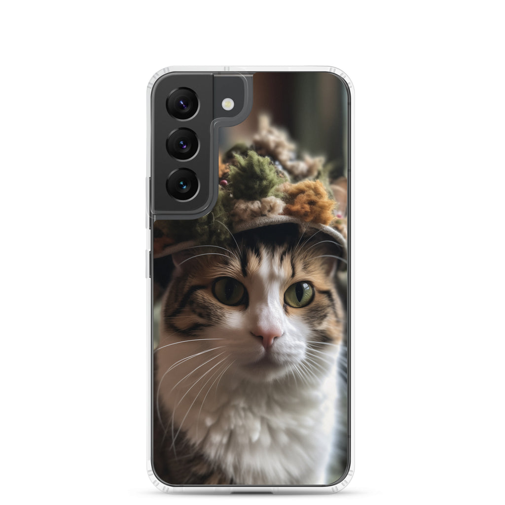 Cat Hat E Clear Case for Samsung®