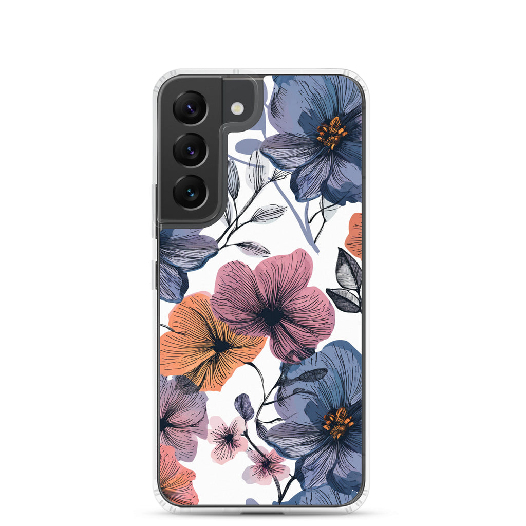 Flower Beautiful Clear Case for Samsung®