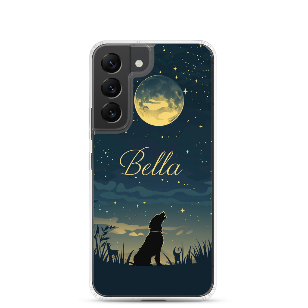 Canine Name Bella Clear Case for Samsung®