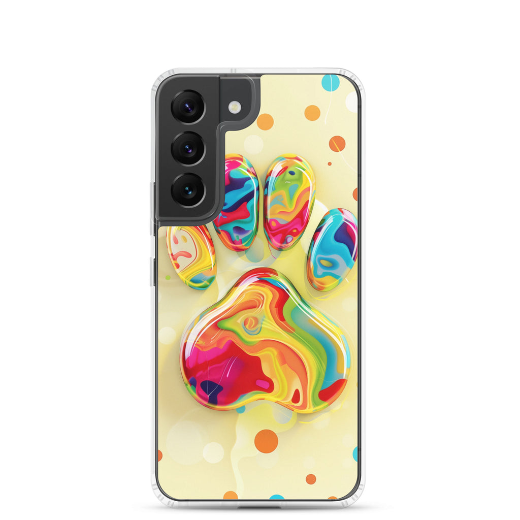 Artistic PawPrints Celestia Clear Case for Samsung®