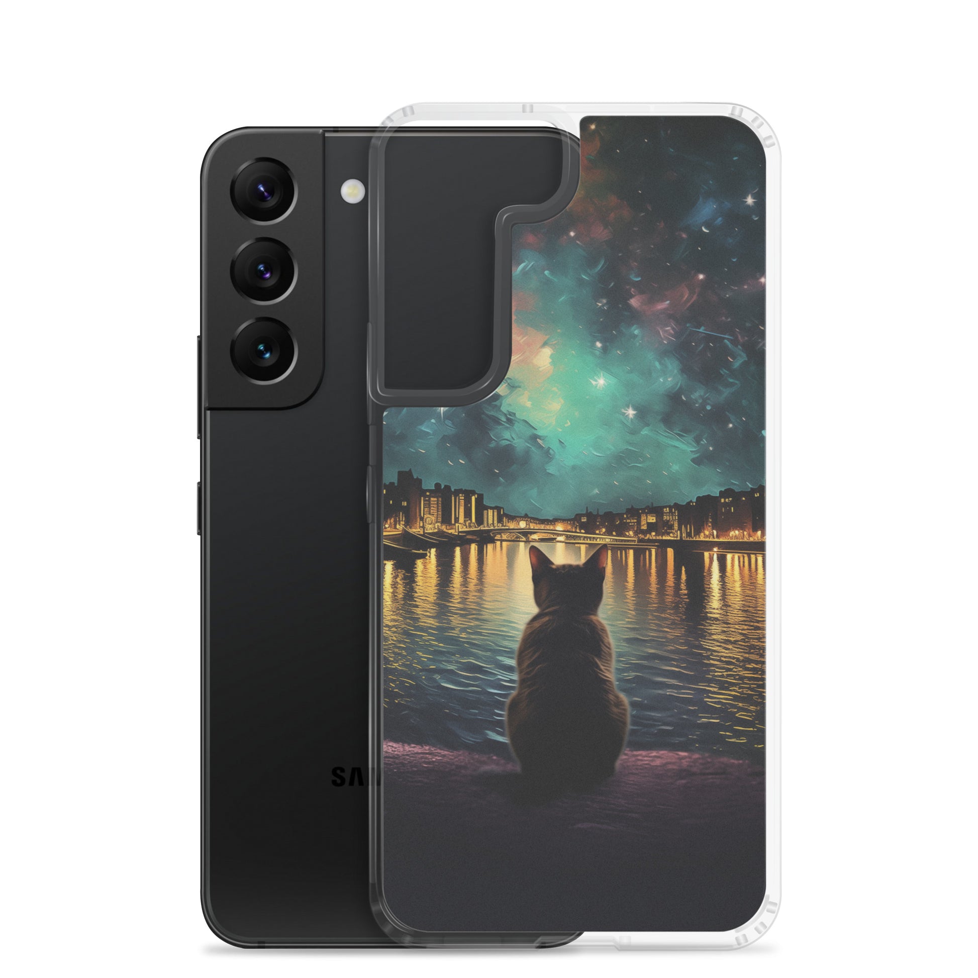 River Cat A Clear Case for Samsung®