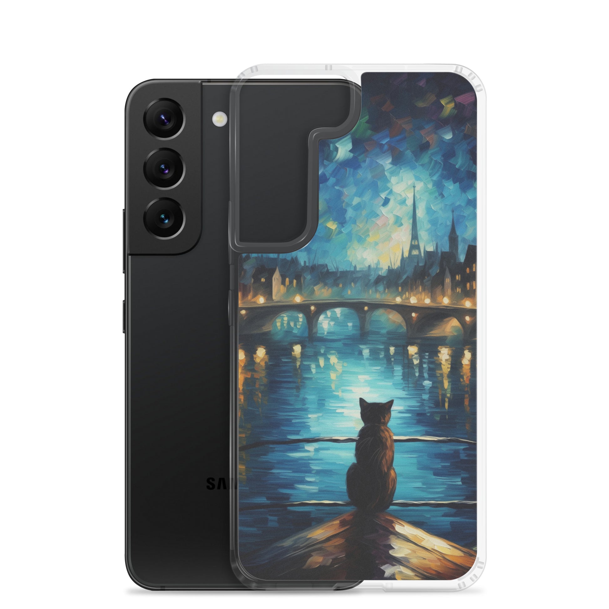 River Cat B Clear Case for Samsung®