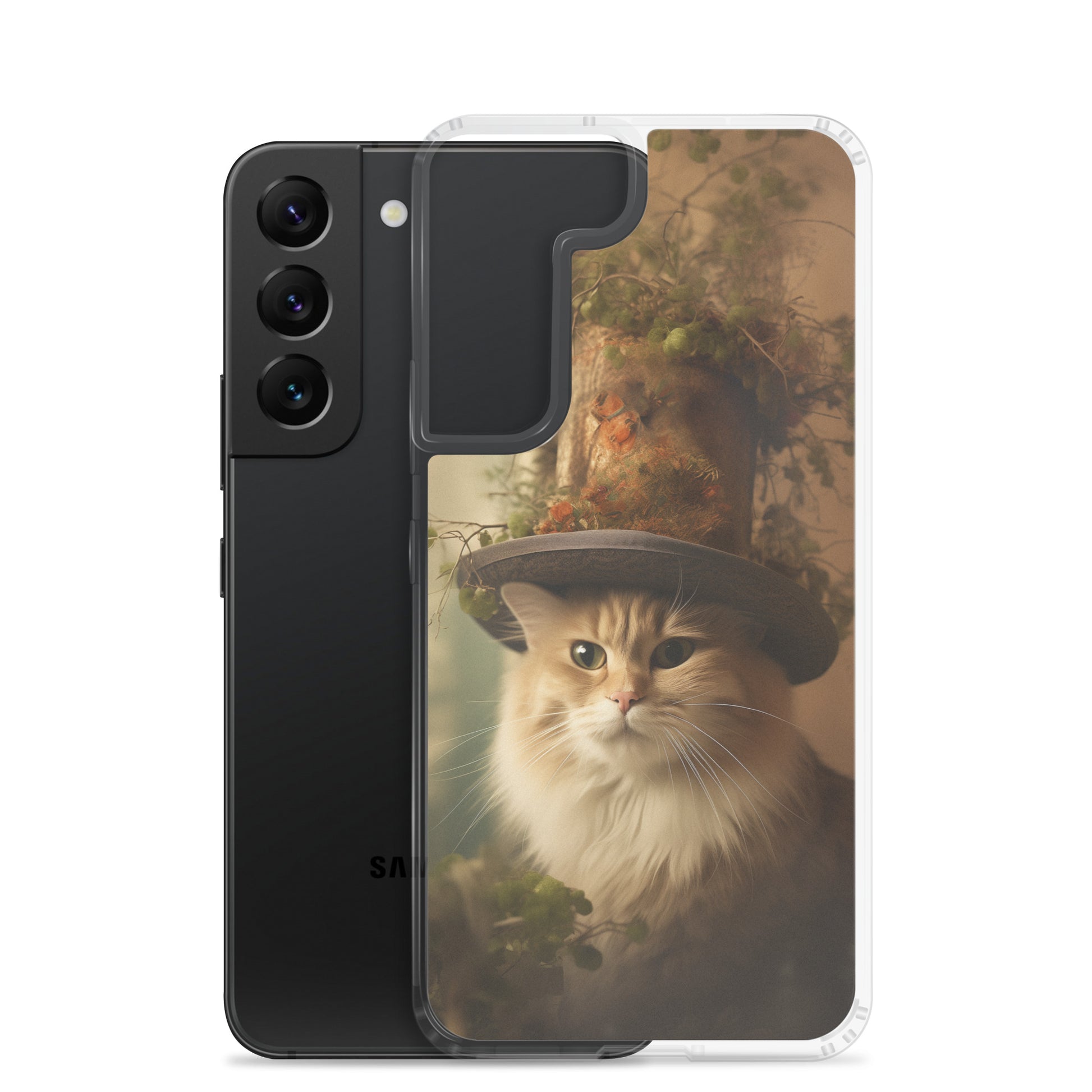Cat Hat A Clear Case for Samsung®