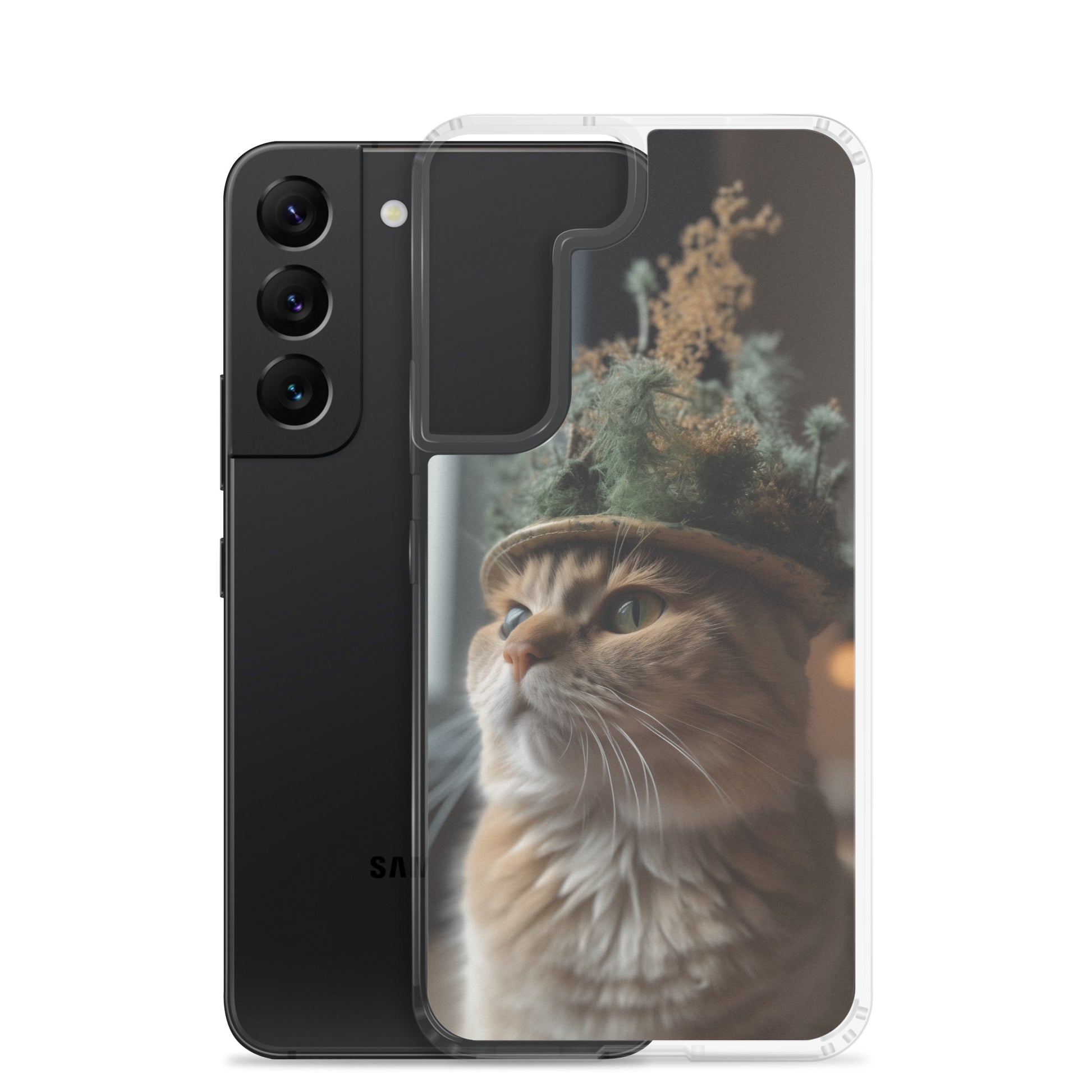 Cat Hat BClear Case for Samsung®