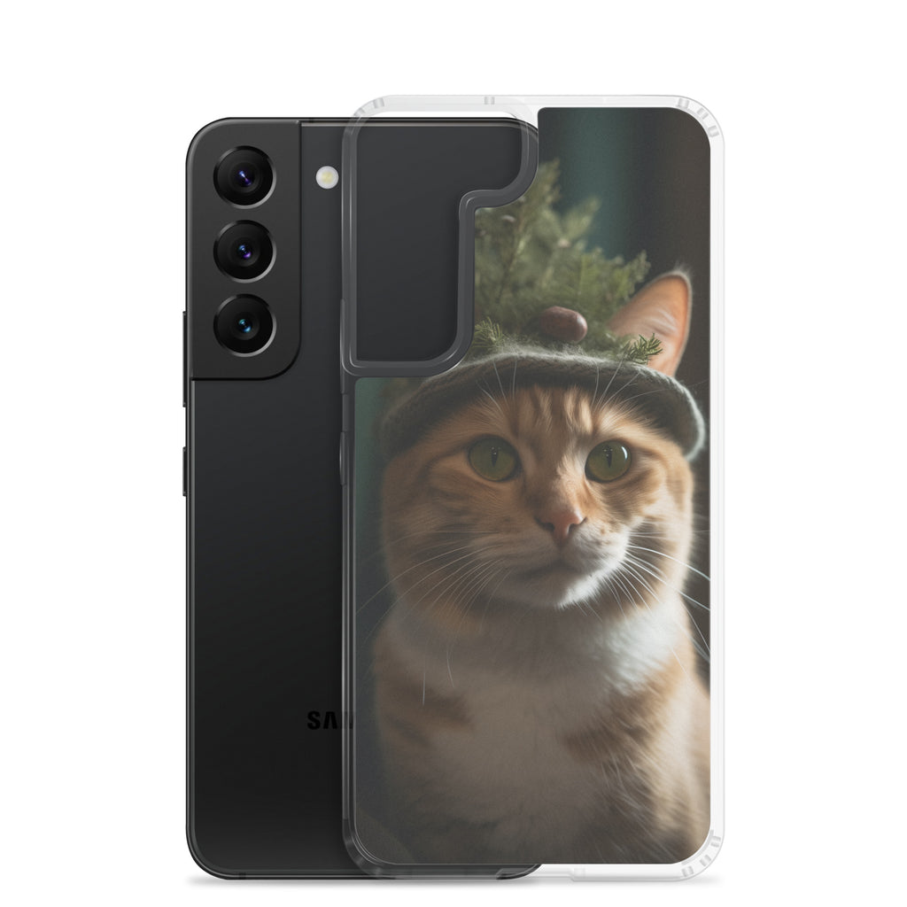 Cat Hat F Clear Case for Samsung®