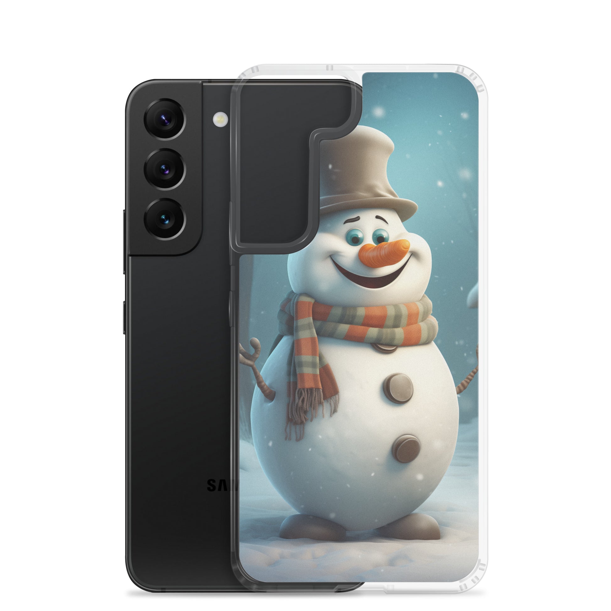 Snowman Finley Clear Case for Samsung®