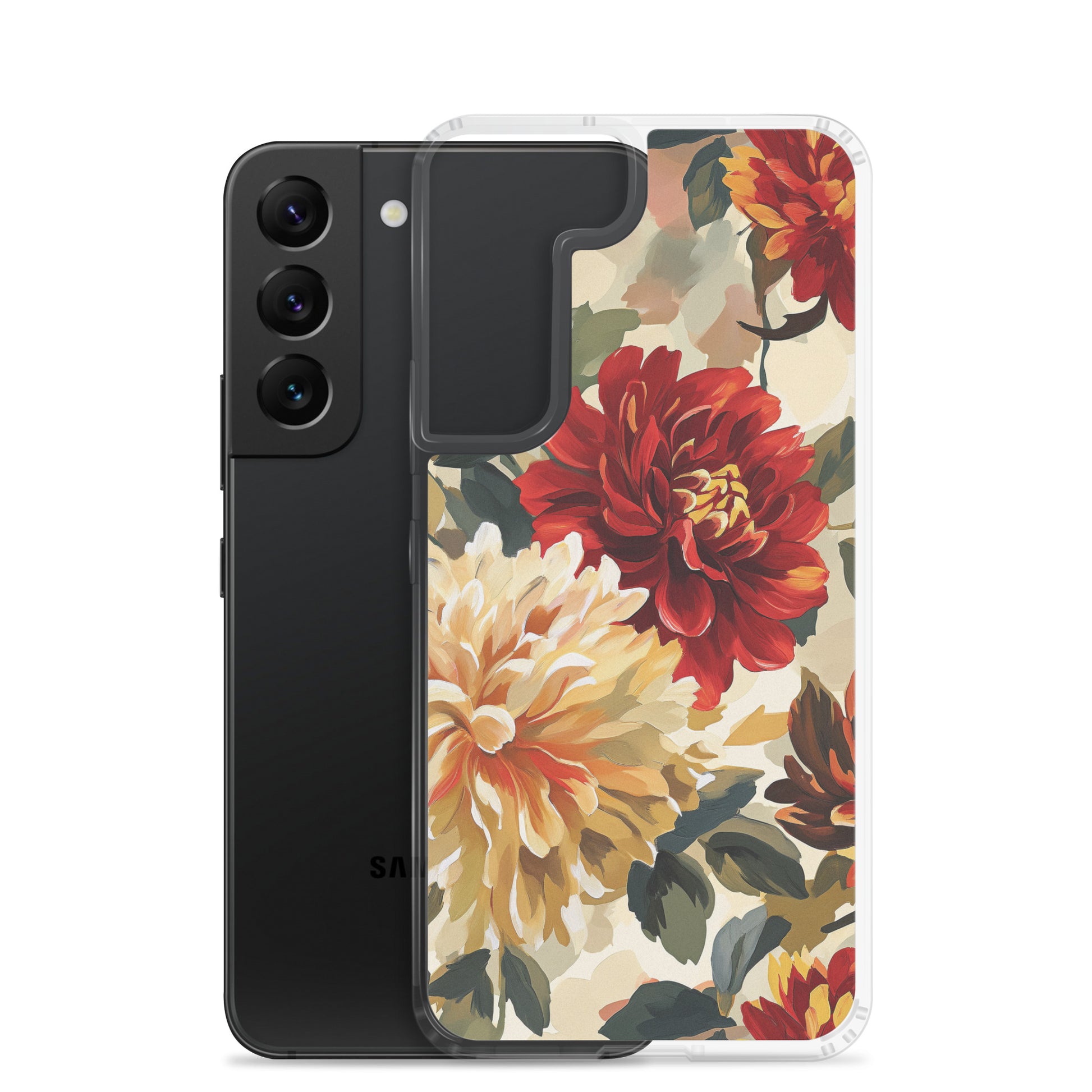 Flower Coral Clear Case for Samsung®