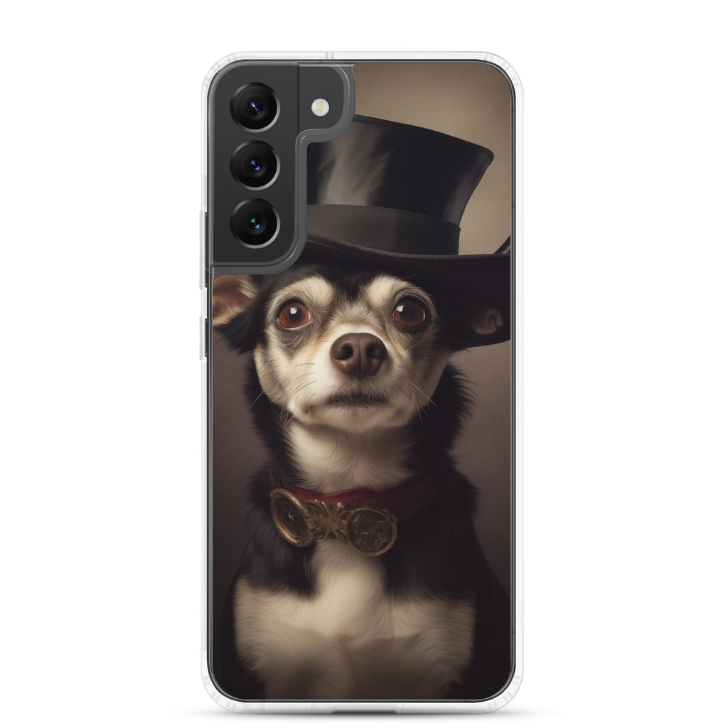 Top Hat Dog A Clear Case for Samsung®