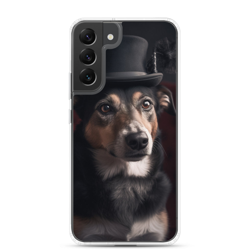 Top Hat Dog B Clear Case for Samsung®