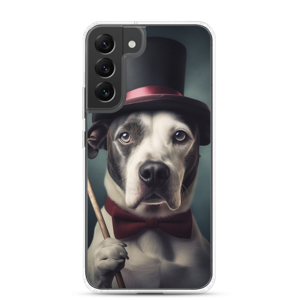 Top Hat Dog D Clear Case for Samsung®