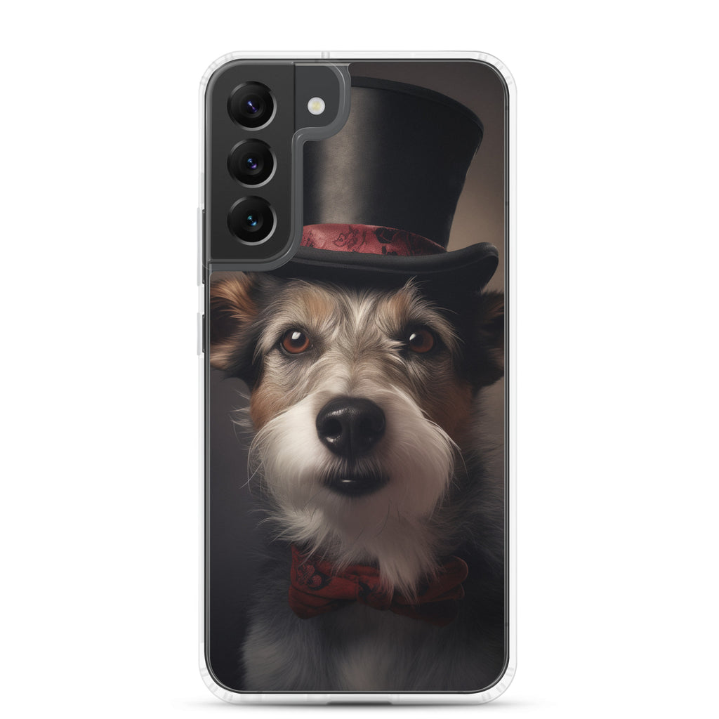 Top Hat Dog E Clear Case for Samsung®