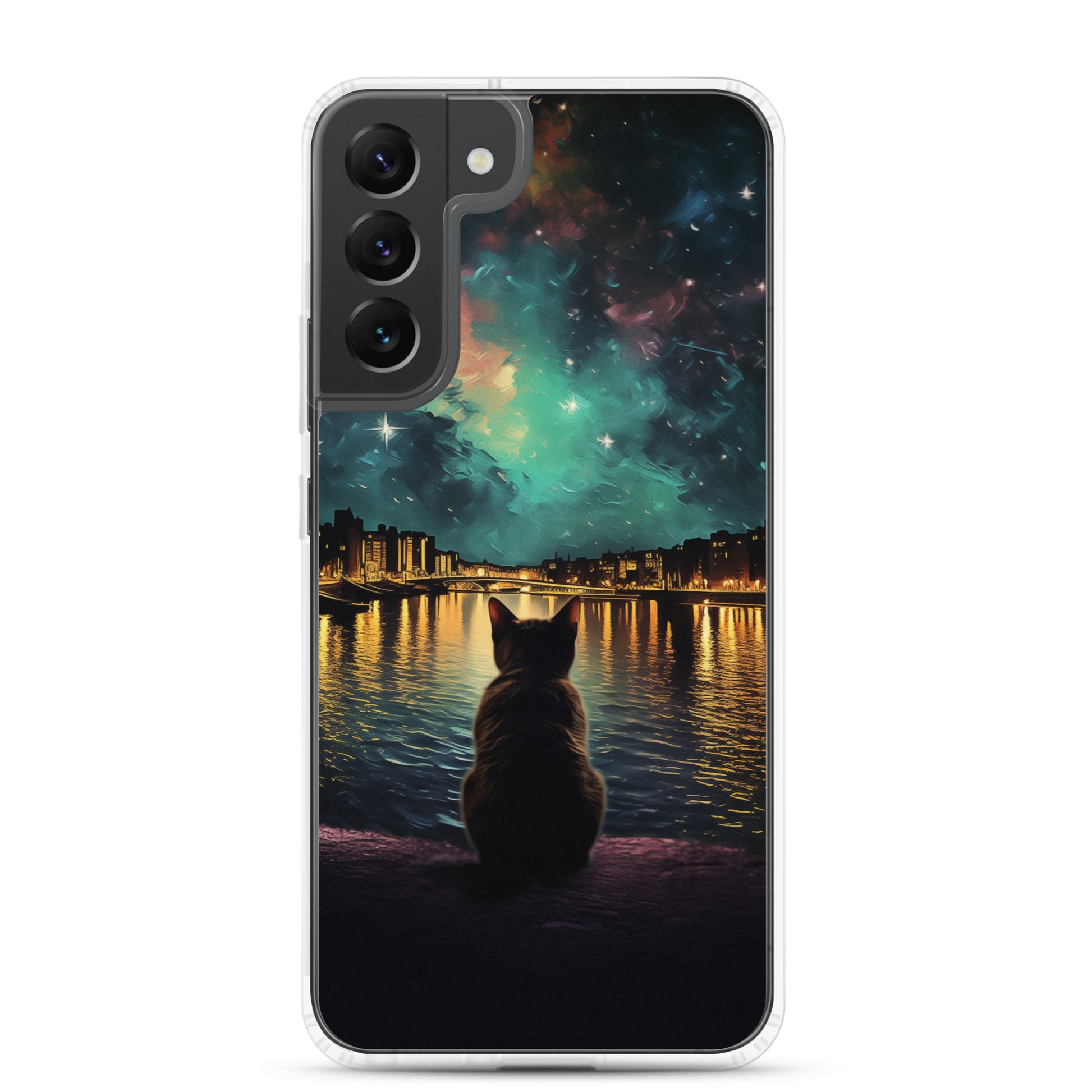 River Cat A Clear Case for Samsung®