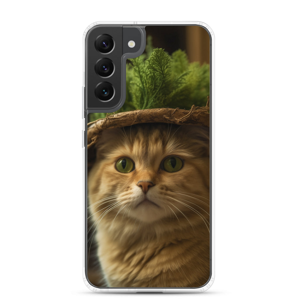 Cat Hat D Clear Case for Samsung®