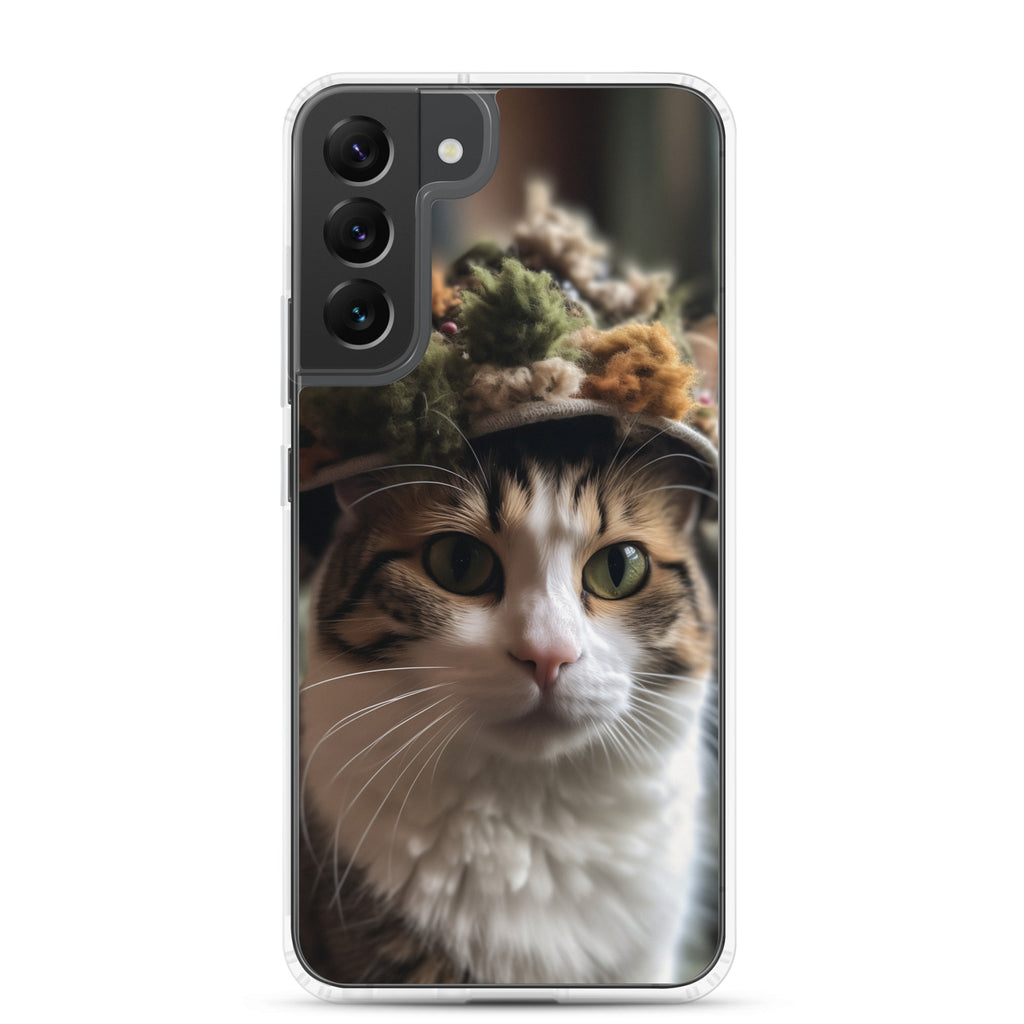 Cat Hat E Clear Case for Samsung®