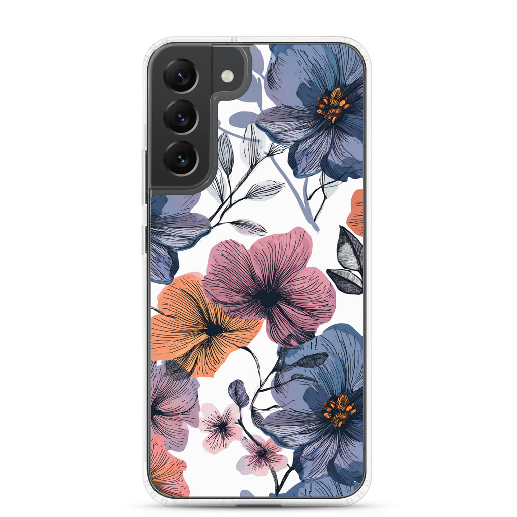 Flower Beautiful Clear Case for Samsung®