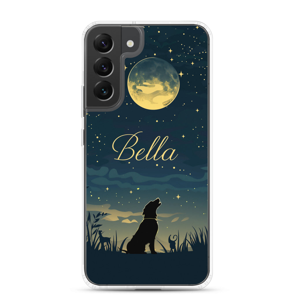 Canine Name Bella Clear Case for Samsung®