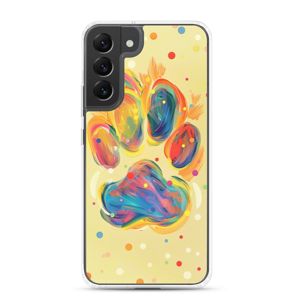 Artistic PawPrints Dreamscape Clear Case for Samsung®