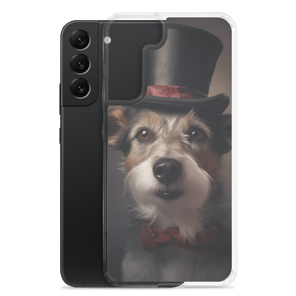 Top Hat Dog E Clear Case for Samsung®
