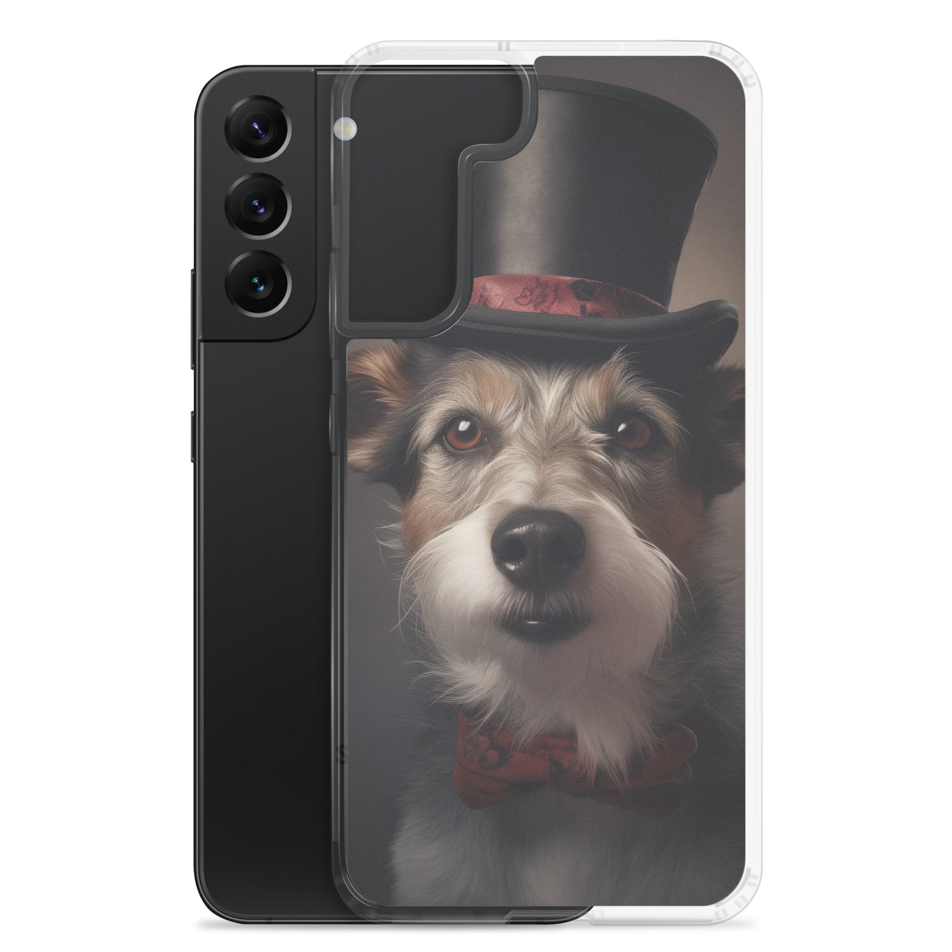 Top Hat Dog E Clear Case for Samsung®