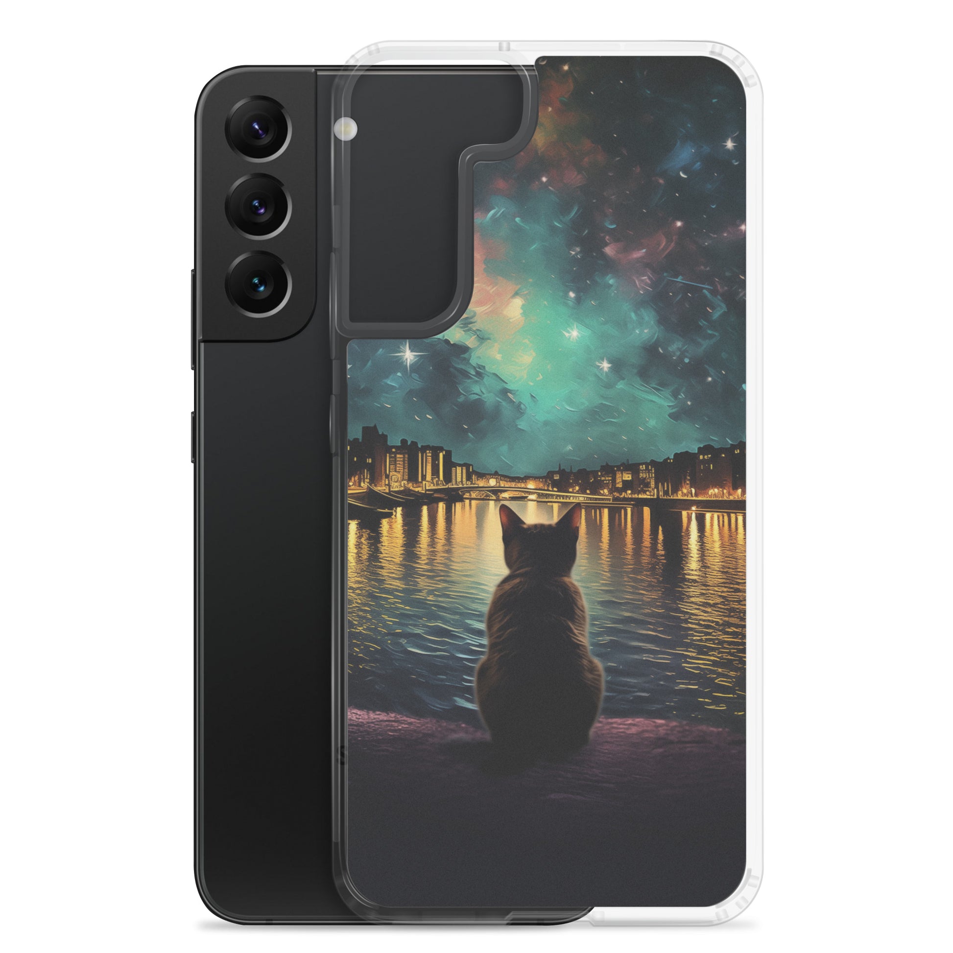 River Cat A Clear Case for Samsung®