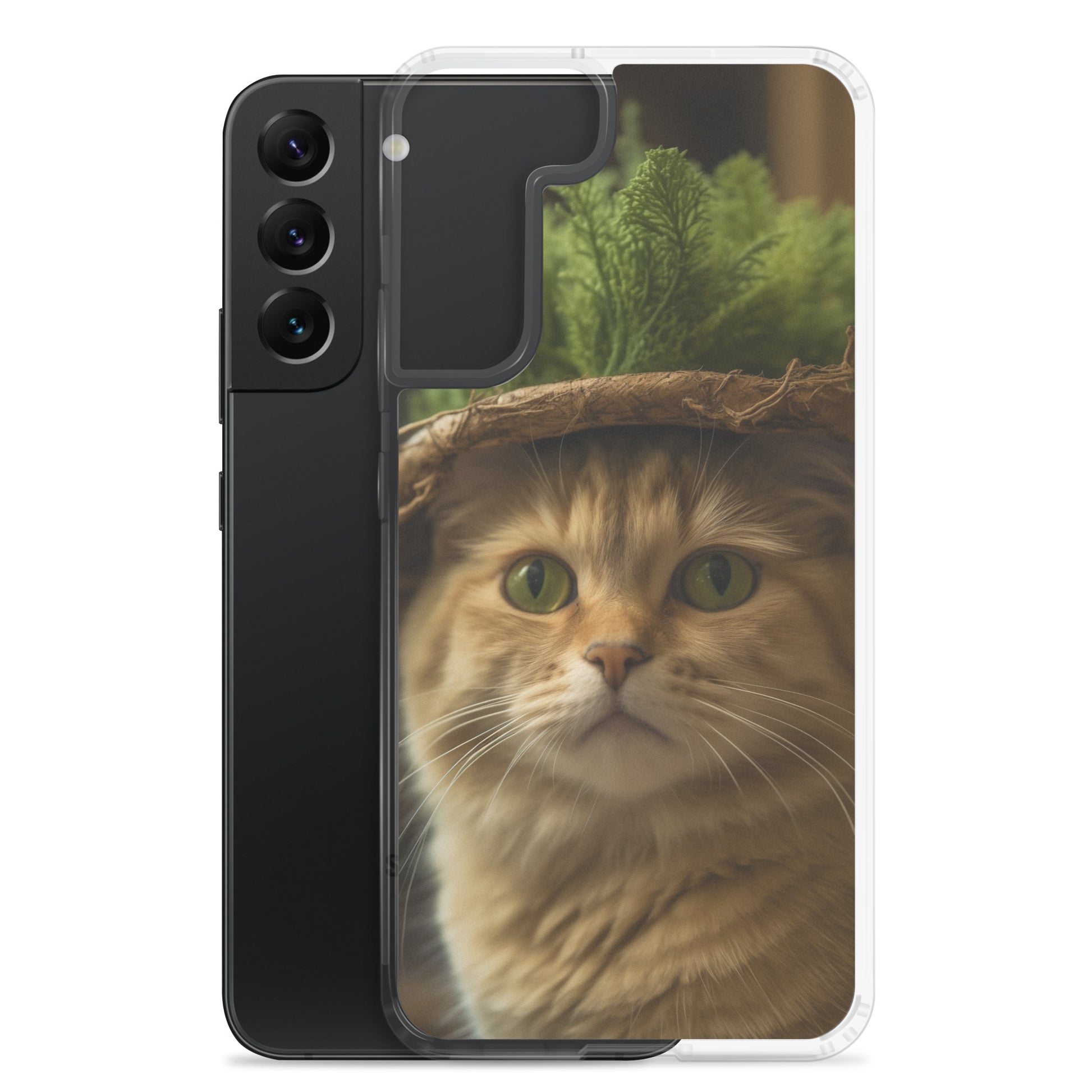 Cat Hat D Clear Case for Samsung®