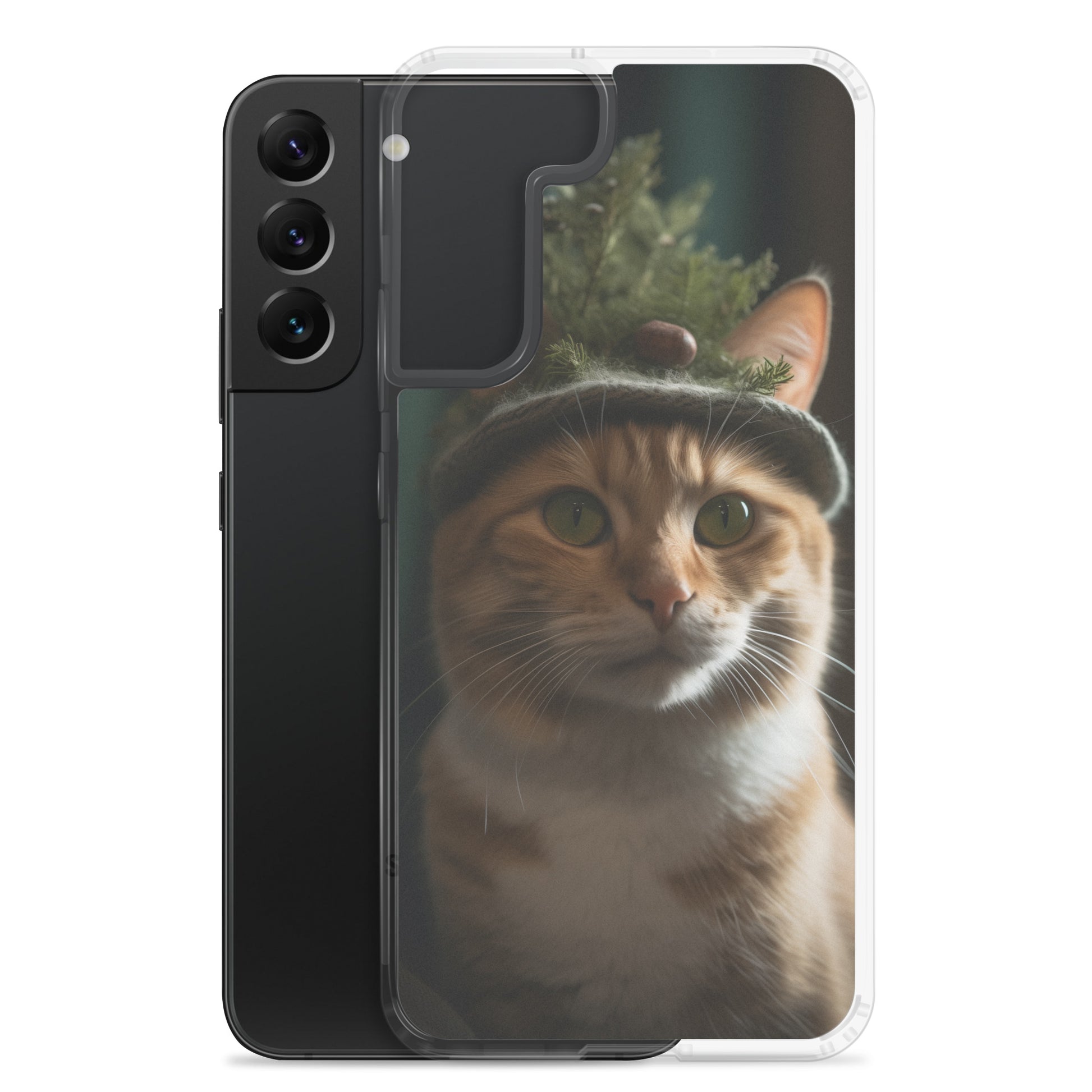Cat Hat F Clear Case for Samsung®
