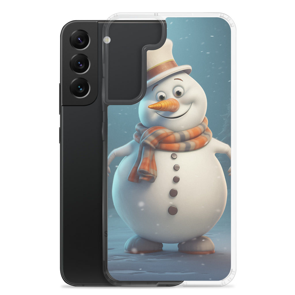 Snowman Bailey Clear Case for Samsung®
