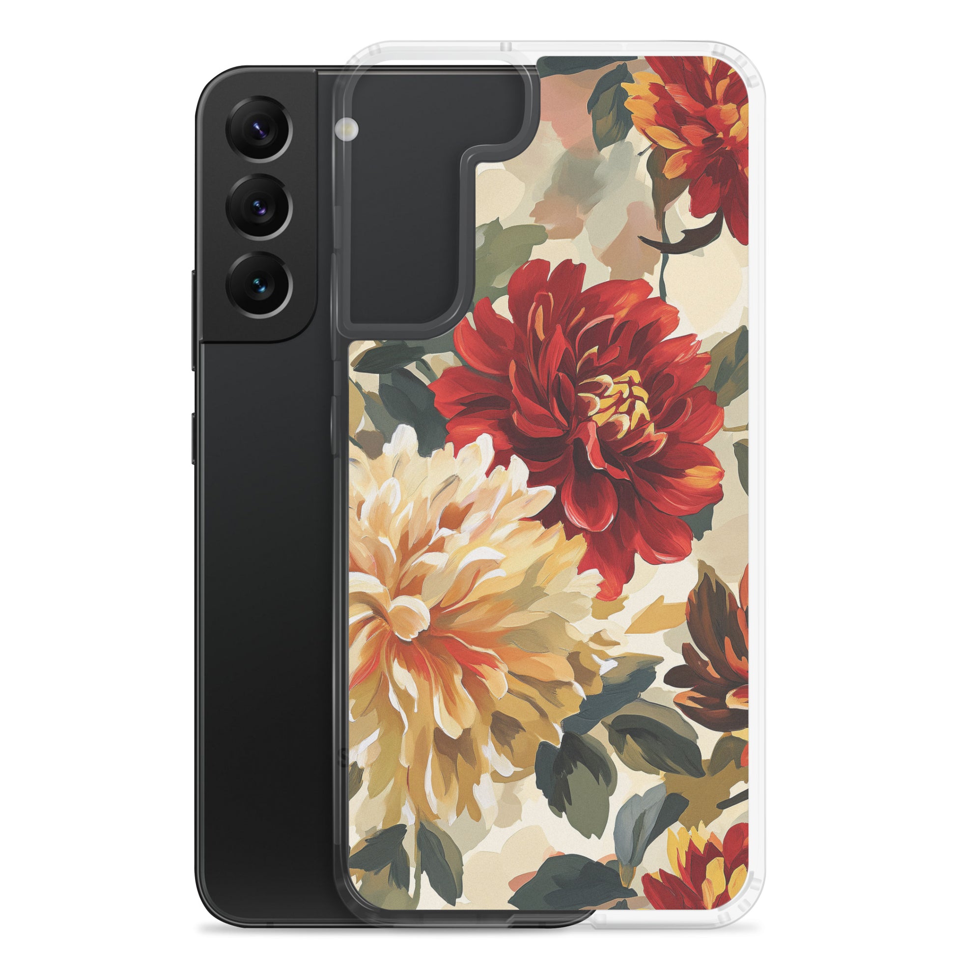 Flower Coral Clear Case for Samsung®