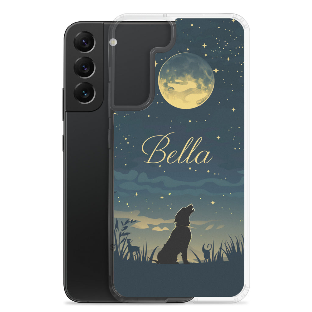 Canine Name Bella Clear Case for Samsung®