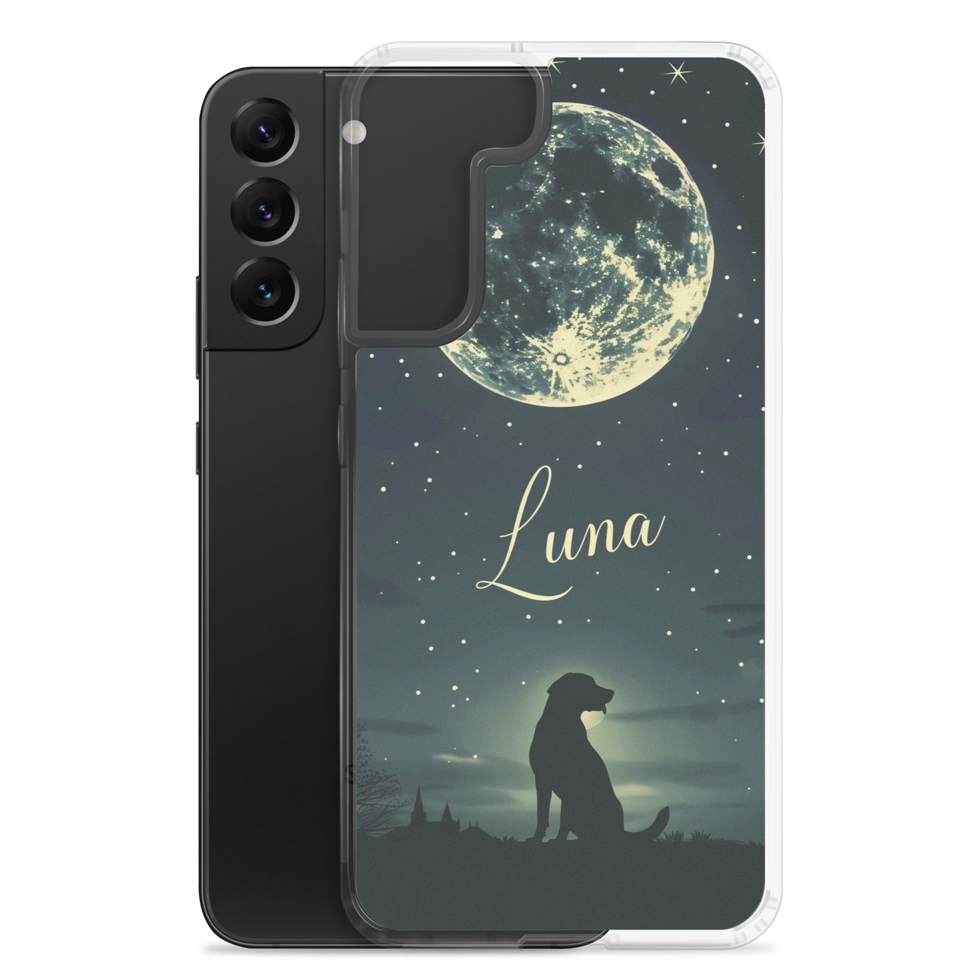 Canine Name Luna Clear Case for Samsung®