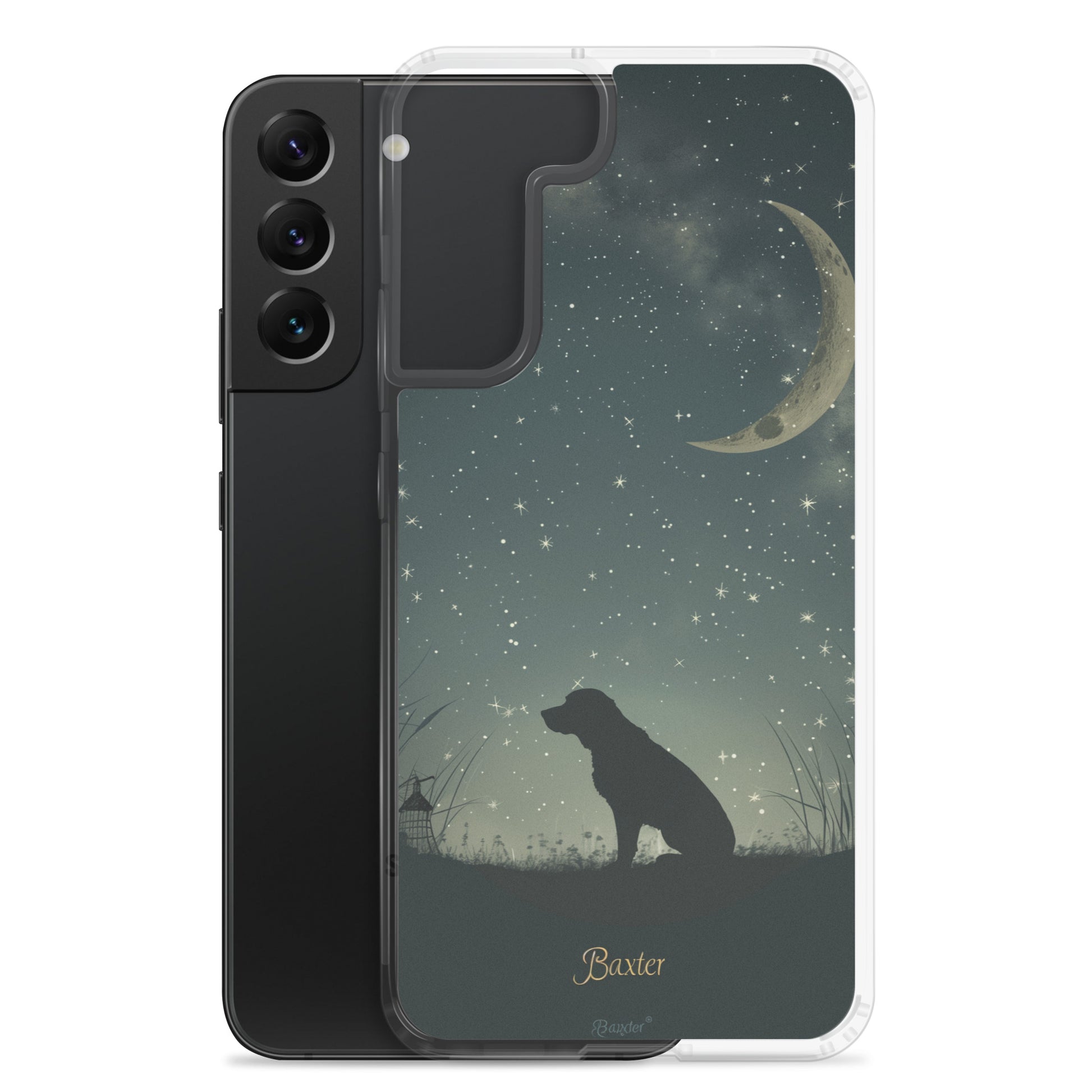 Canine Name Baxter Clear Case for Samsung®