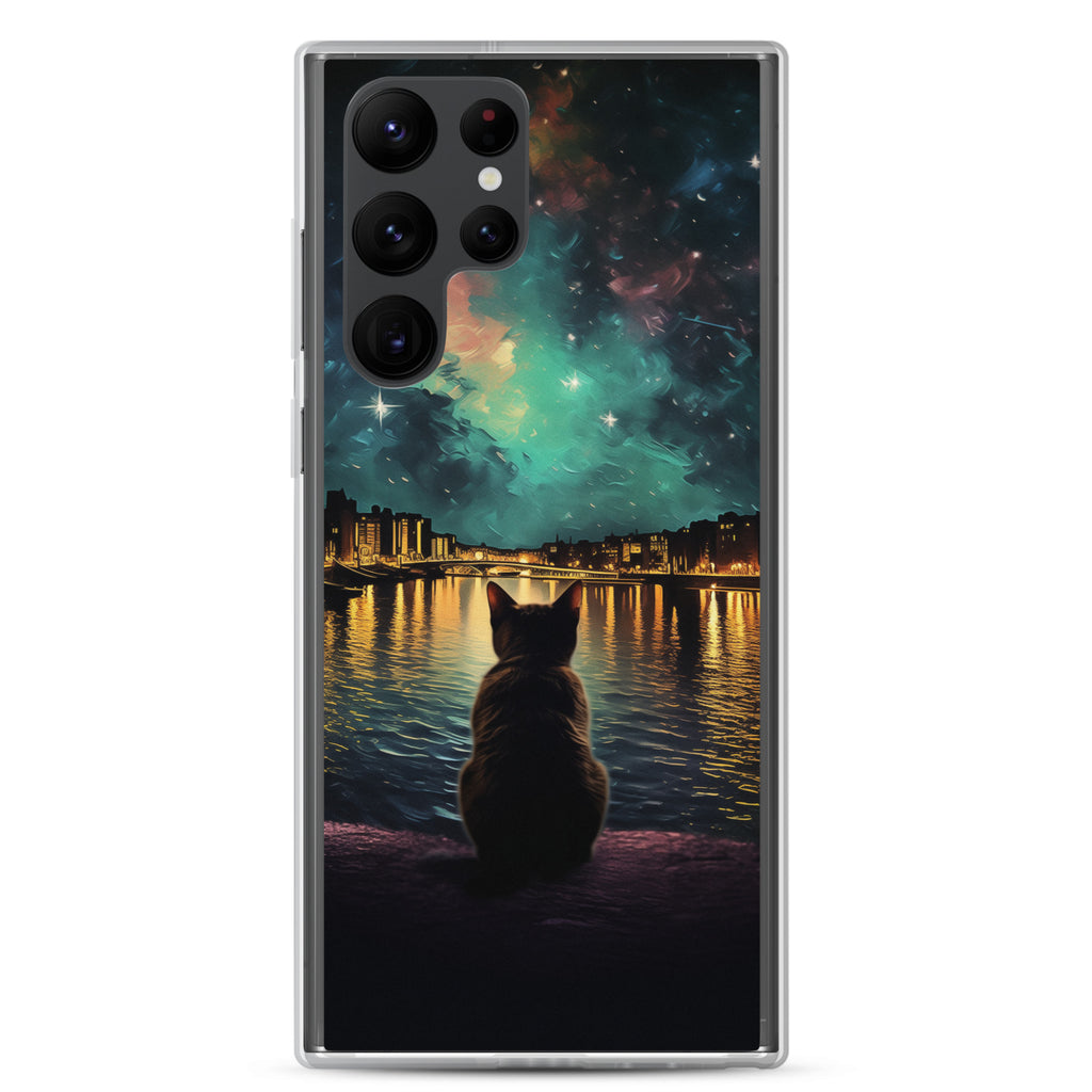 River Cat A Clear Case for Samsung®