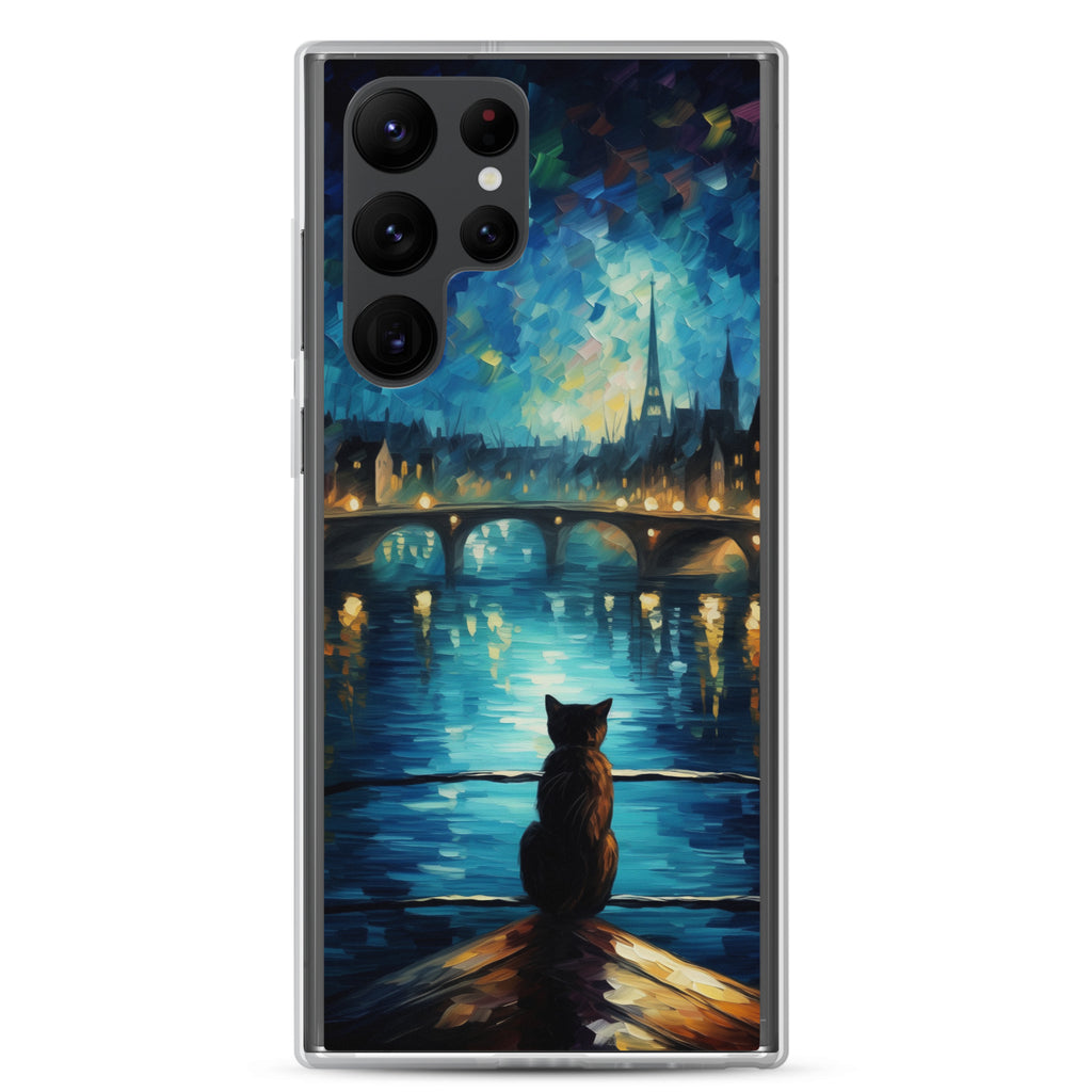 River Cat B Clear Case for Samsung®