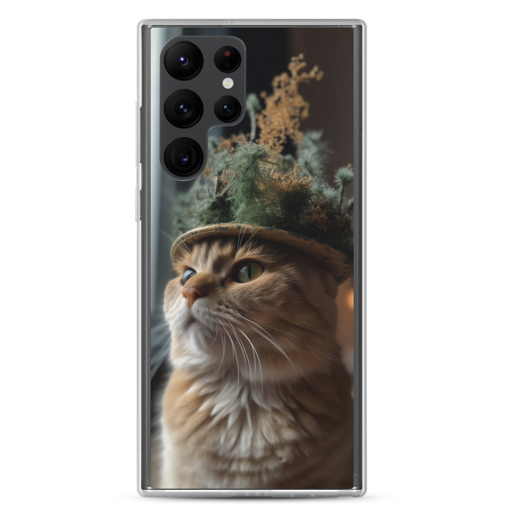 Cat Hat BClear Case for Samsung®