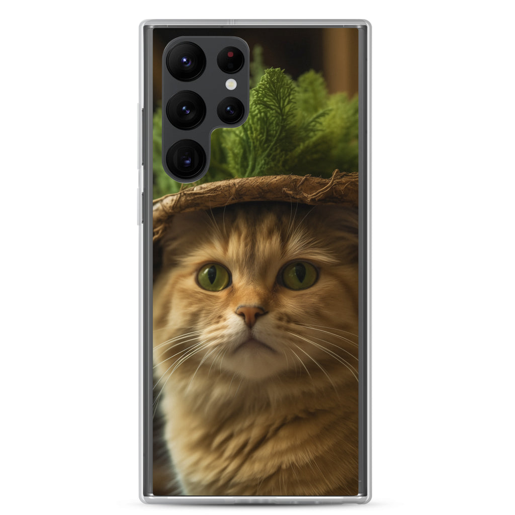 Cat Hat D Clear Case for Samsung®