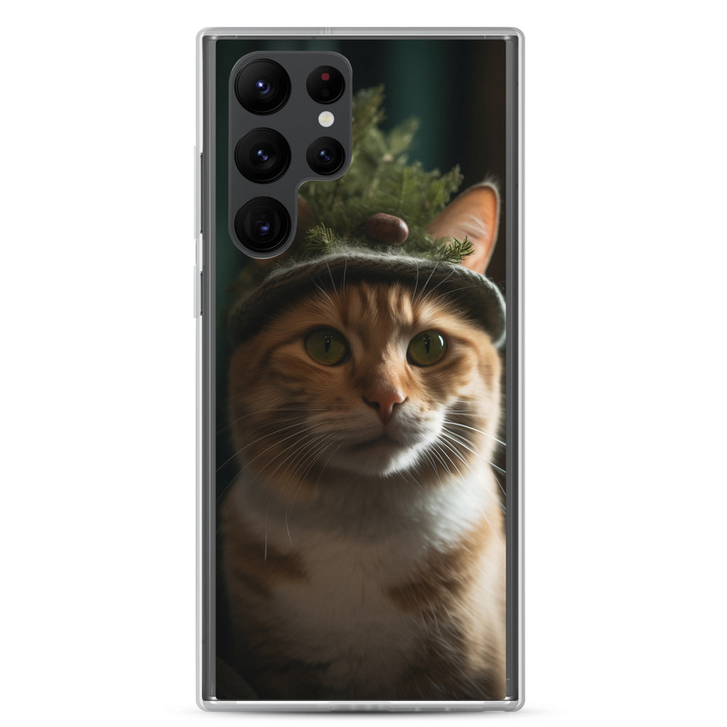 Cat Hat F Clear Case for Samsung®