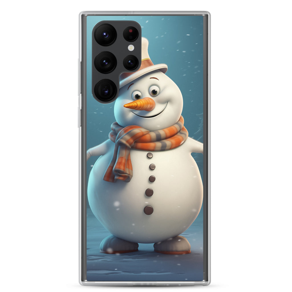 Snowman Bailey Clear Case for Samsung®