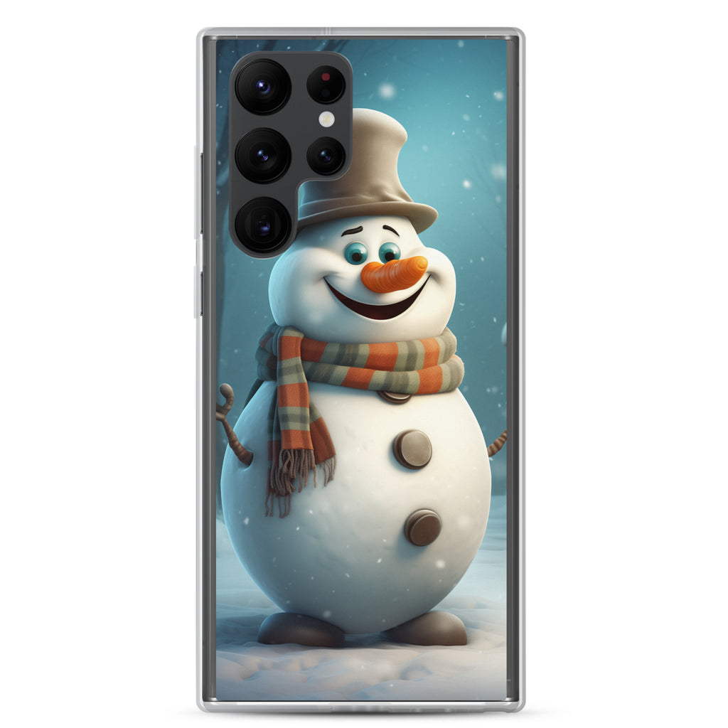 Snowman Finley Clear Case for Samsung®