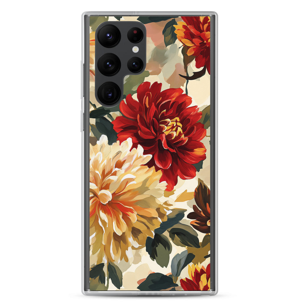 Flower Coral Clear Case for Samsung®