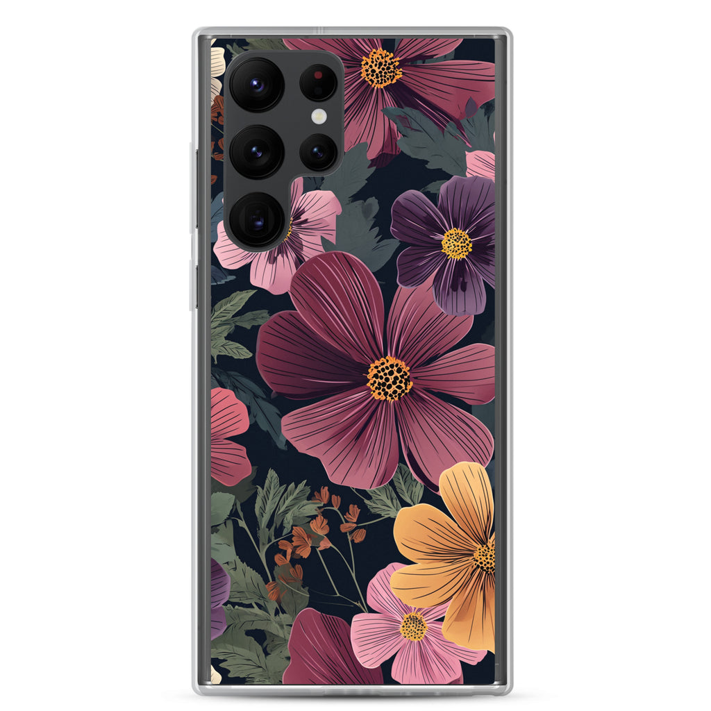 Flower Enchanting Clear Case for Samsung®