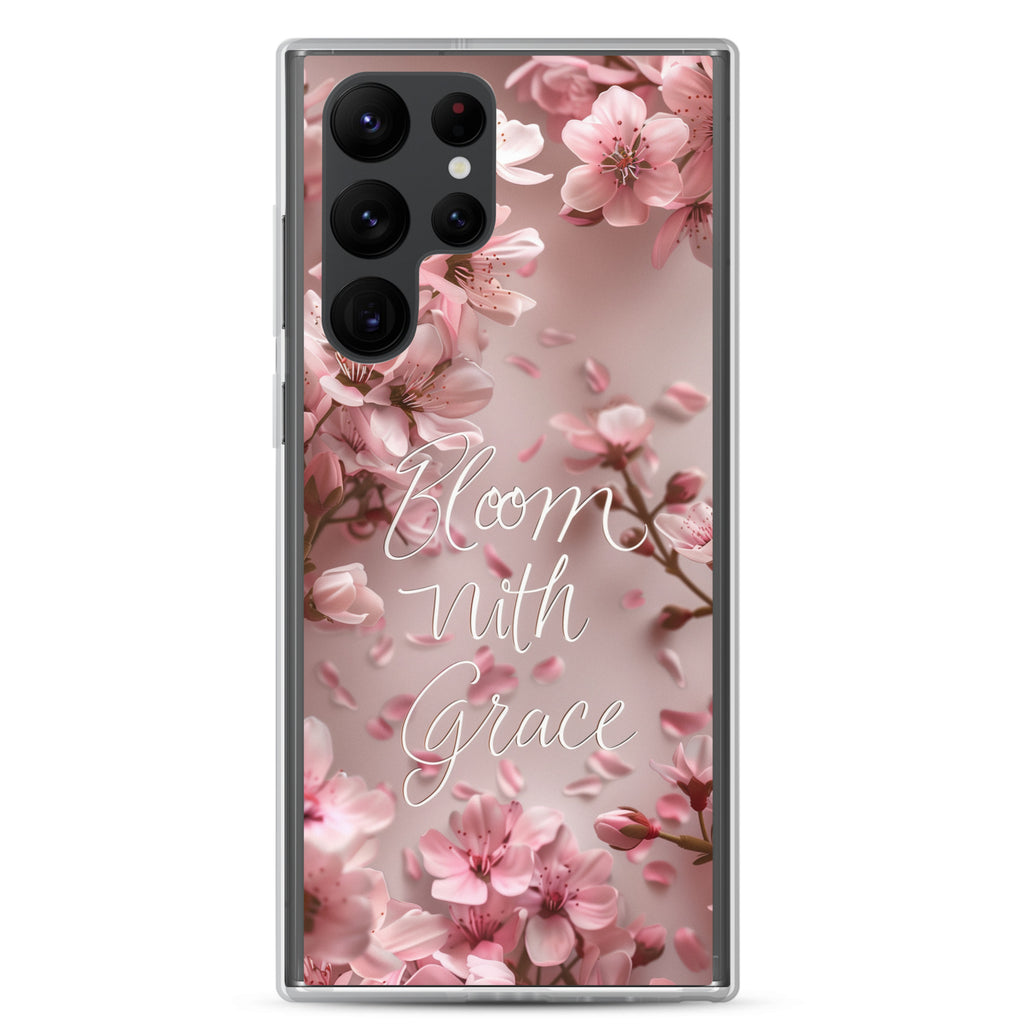 Inspirational Blossoms A Clear Case for Samsung®