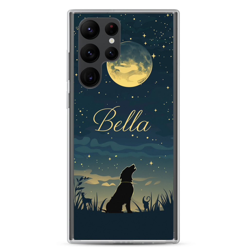 Canine Name Bella Clear Case for Samsung®